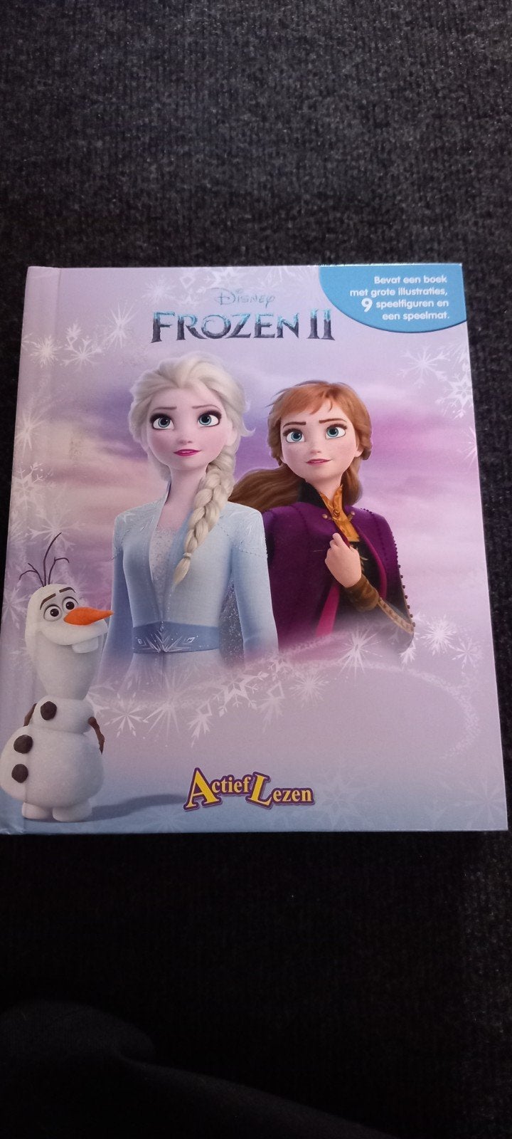 Frozen 2:  boek met 9 speelfiguren en speelmat, Boeken, Kinderboeken | Kleuters, Ophalen of Verzenden