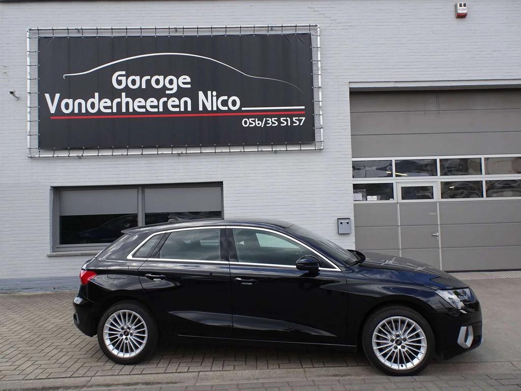 Audi A3 40TFSie PHEV Hybride Advanced (150 kW) VIRTUAL,CARPL, Automaat, Gebruikt, 4 cilinders, Zwart