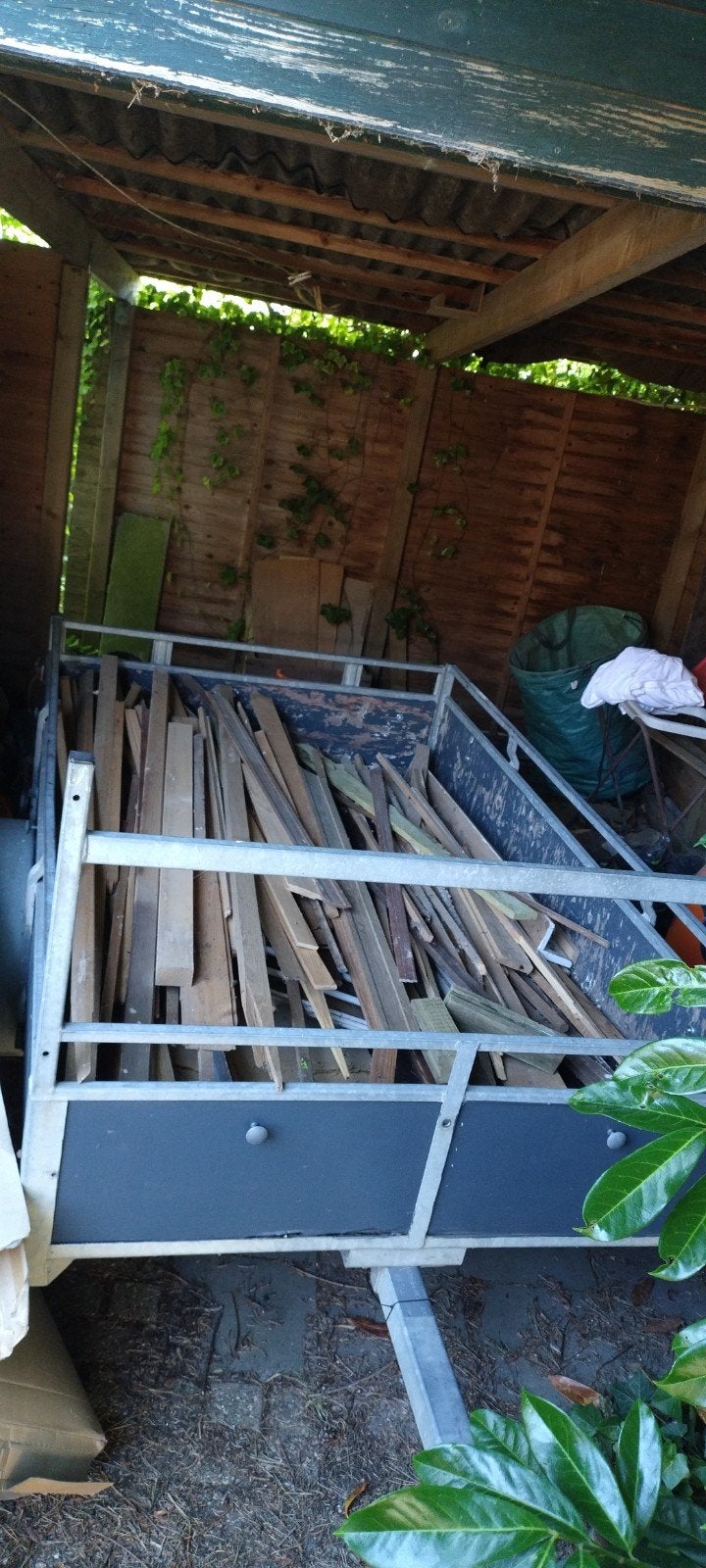 Gratis droog brandhout, Tuin en Terras, Brandhout, Ophalen