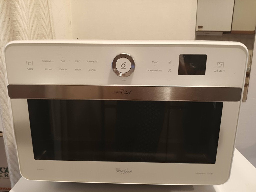 Combi-oven 6th sense, Elektronische apparatuur, Ovens, Ophalen, Minder dan 45 cm, Whirlpool, Gebruikt