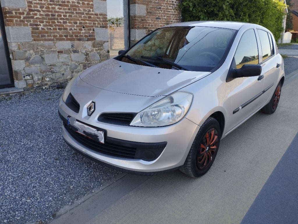 Renault Clio III, Auto's, Voorwielaandrijving, Stof, Zwart, 4 cilinders