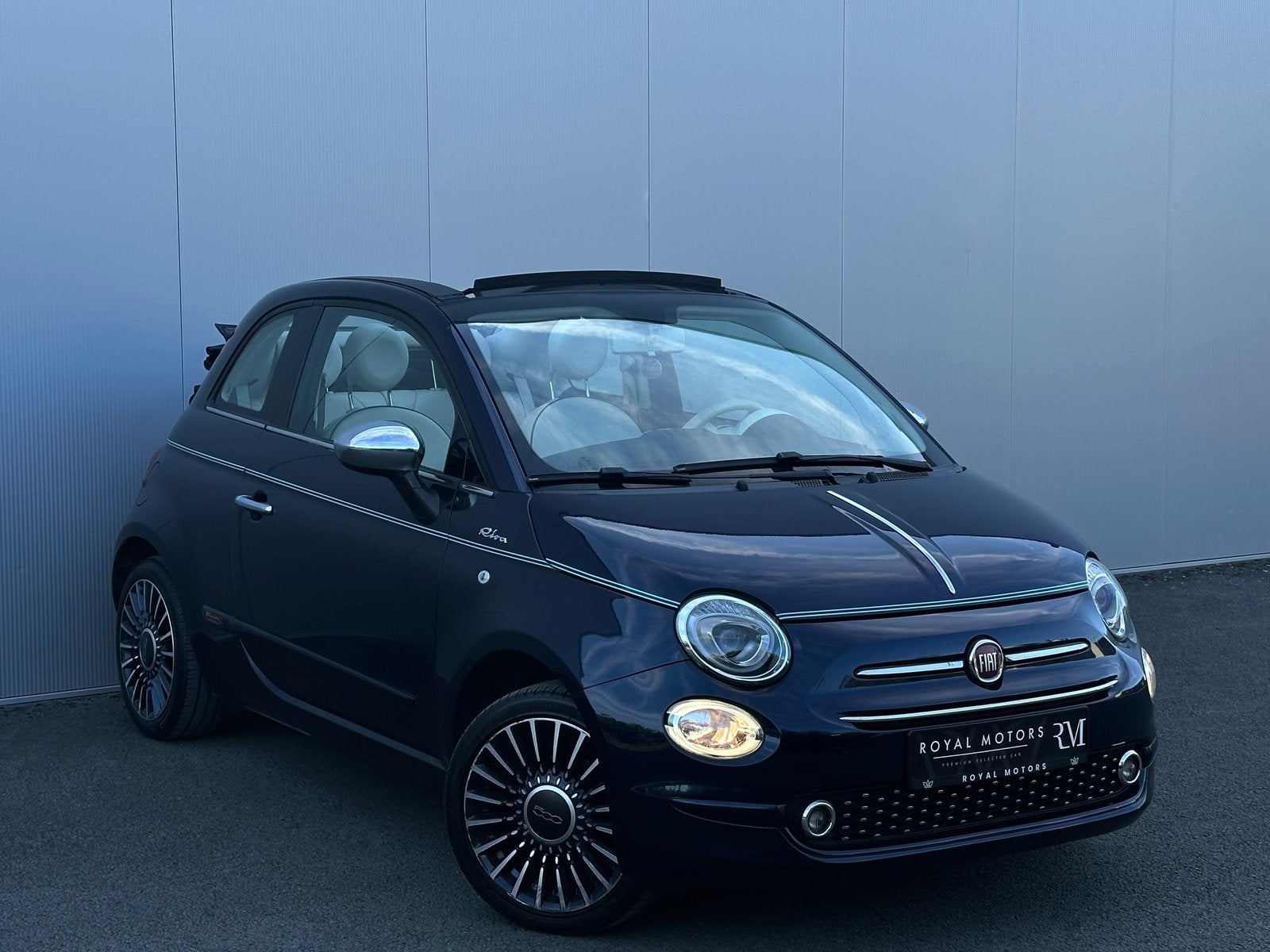 Fiat 500C 1.2 Riva Cabrio Eu.6b seulement 105.000 km GAR.1AN, Autos, Essai à domicile, Achat, Entreprise, Cabriolet