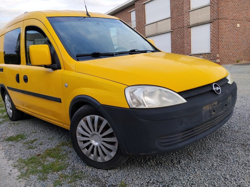OPEL COMBO/1600cc BENZINE CNG/CAMIONNTTE/130.000KM, Auto's, Monovolume, Parkeersensor, Geel, Bedrijf