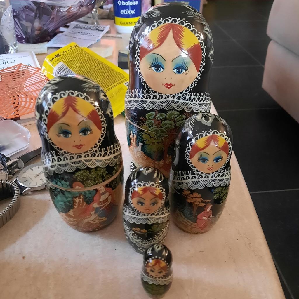 Matroesjkas , originele uit Rusland . Zie foto's ., Ophalen of Verzenden