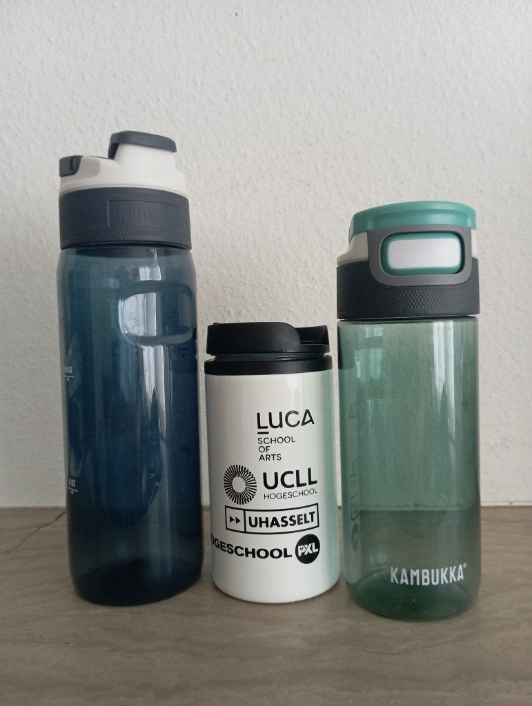Drinkflessen te koop wegens niet meer gebruikt, Ophalen, Gebruikt