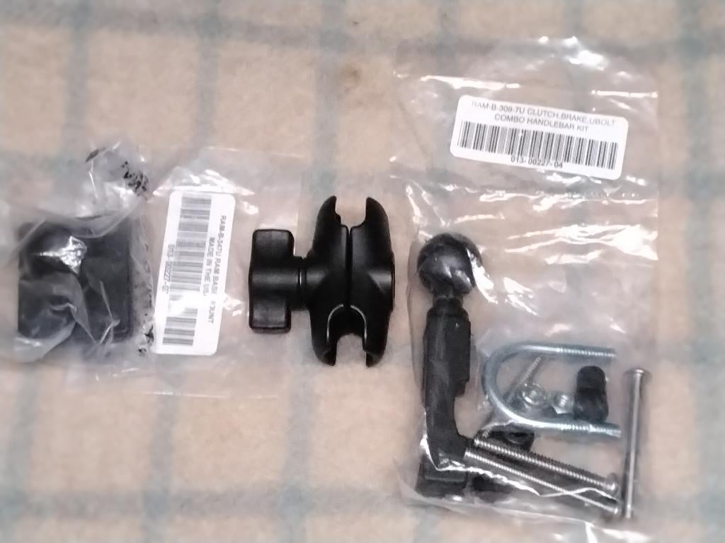 RAM-Mount : volledige stuurbevesting (nw), Motoren, Accessoires | Navigatiesystemen, Ophalen of Verzenden, Nieuw