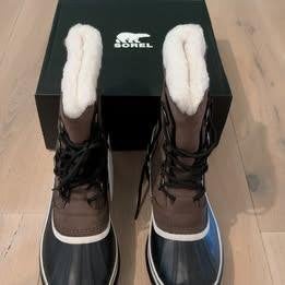 Sorel Caribou WP waterdichte sneeuwlaarzen - maat 41,5, Ophalen, Bruin, Boots, Nieuw