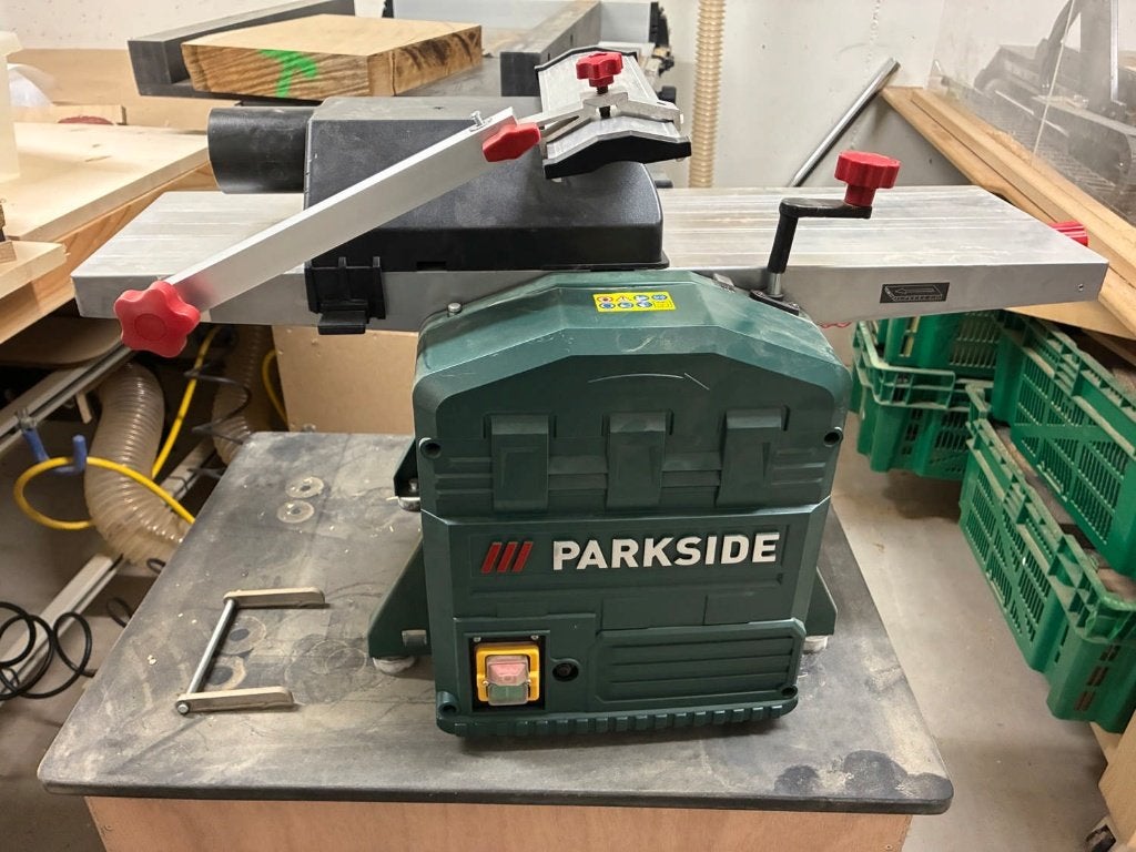 Parkside Raboteuse‑Dégauchisseuse PADM 1250 A1 – Bon état, Enlèvement, Comme neuf, Électrique