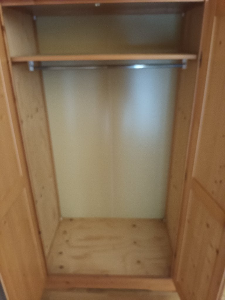 Grenen kleerkast, Ophalen, Gebruikt, 75 cm of meer, 50 tot 100 cm