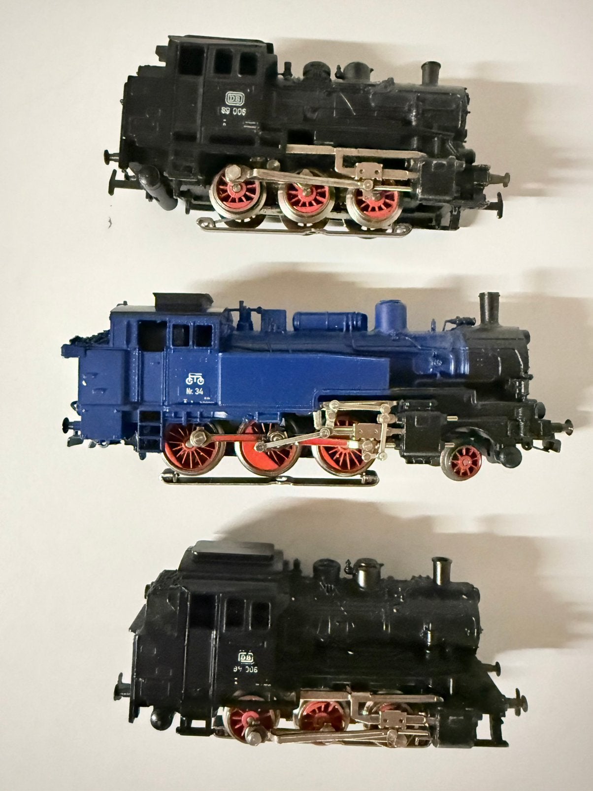 Märklin H0 stoomlocomotieven – 2 BR 89 006 + digitale BR 74, Hobby en Vrije tijd, Ophalen of Verzenden, Gebruikt, Locomotief, Märklin