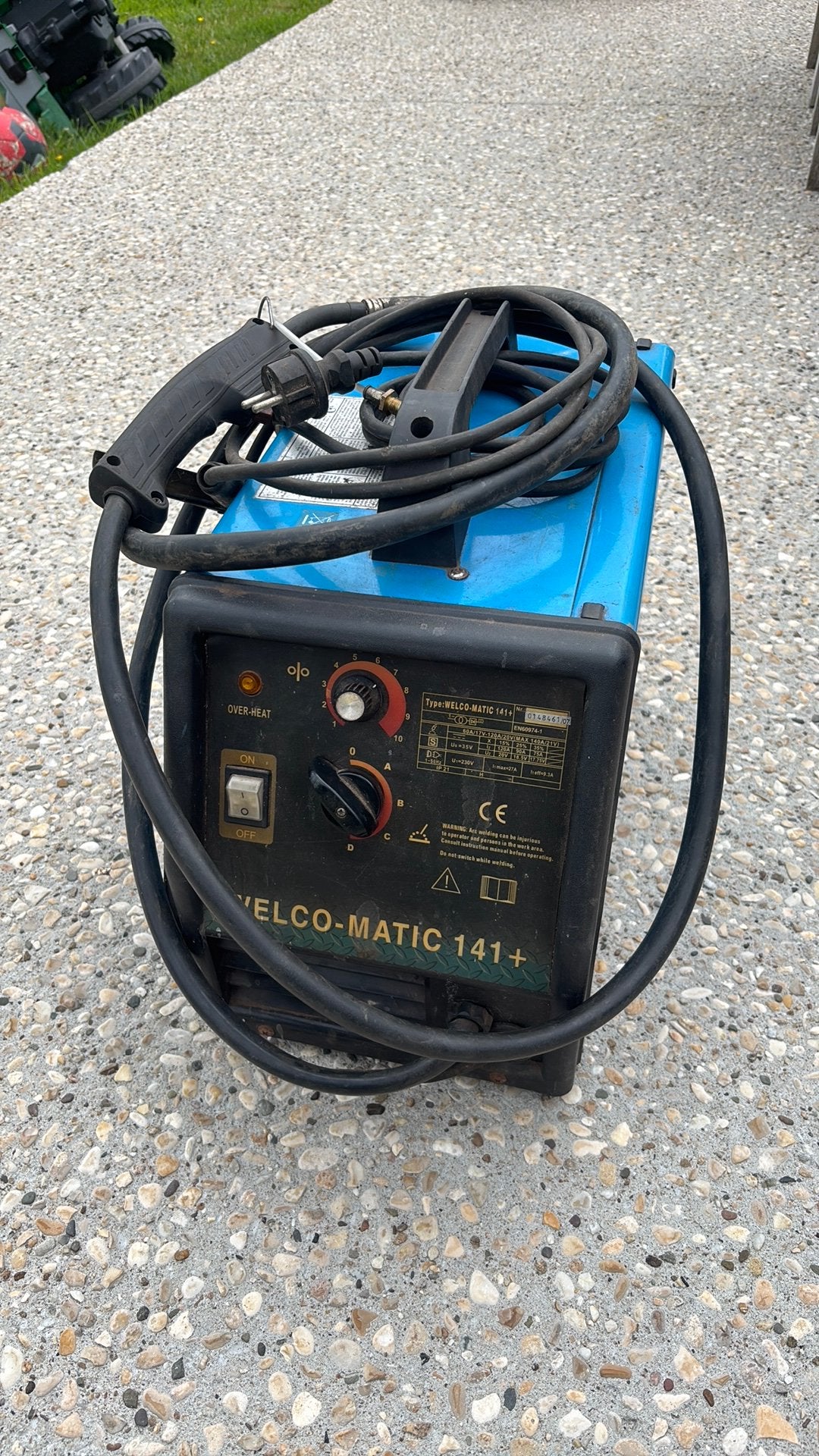 Welco 141+ halfautomaat mig, Doe-het-zelf en Bouw, Ophalen, Zo goed als nieuw