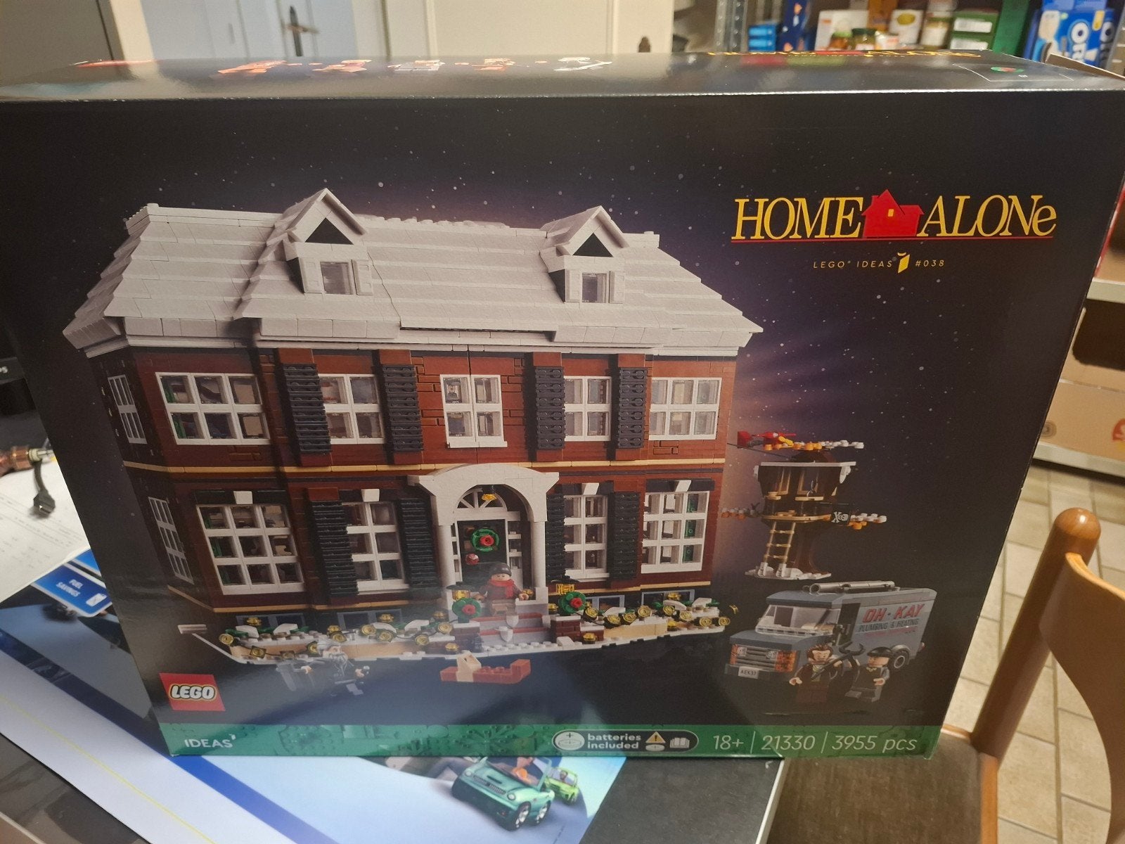 Lego Home Alone 21330, Lego, Ensemble complet, Comme neuf, Boîte incluse