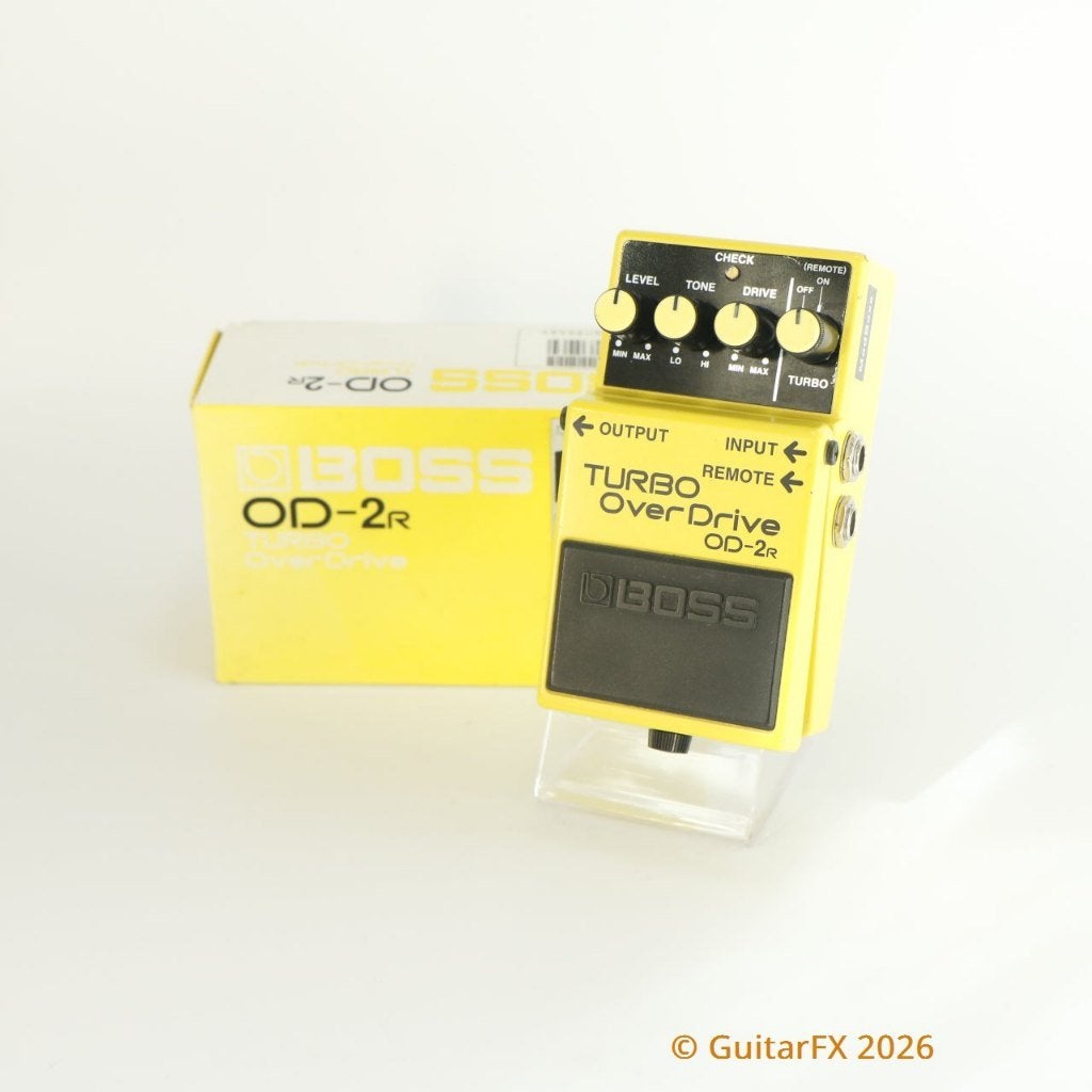 Boss OD-2r Turbo Overdrive (modded naar studio kwaliteit, s/, Muziek en Instrumenten, Ophalen of Verzenden, Gebruikt