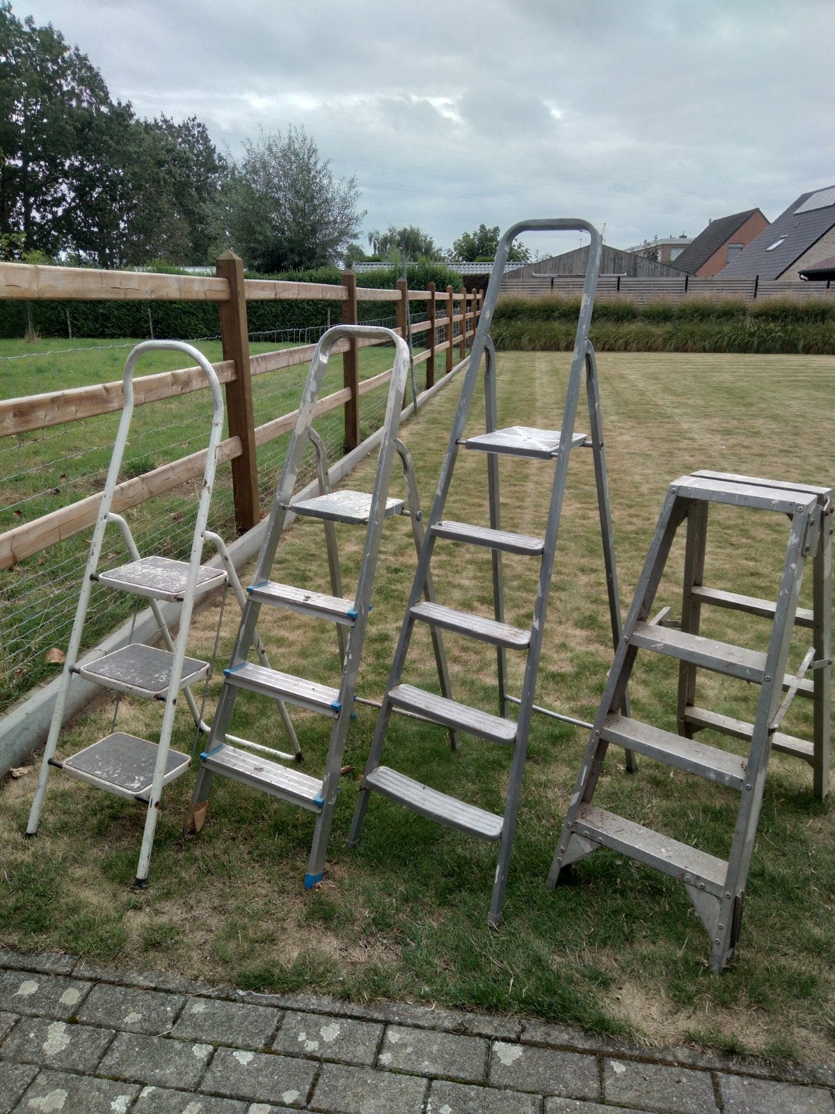 trapladders, Ophalen
