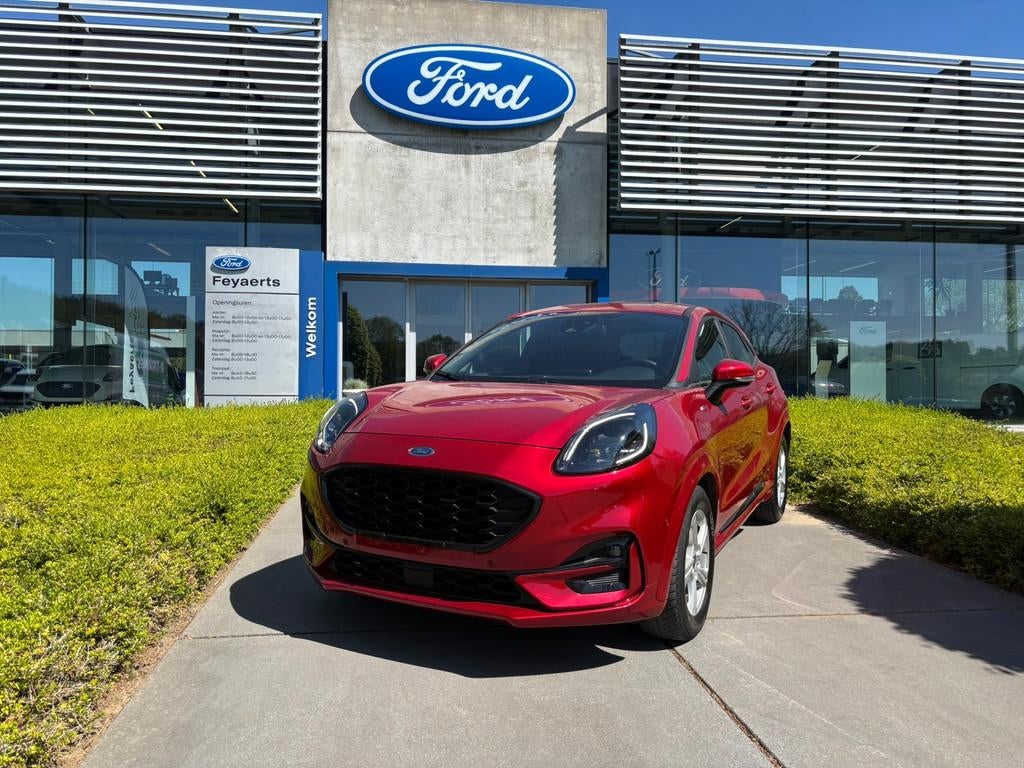 Ford Puma EcoBoost 125pk ST-Line X Automaat (bj 2020), Auto's, Automaat, 118 g/km, Euro 6, Leder en Stof