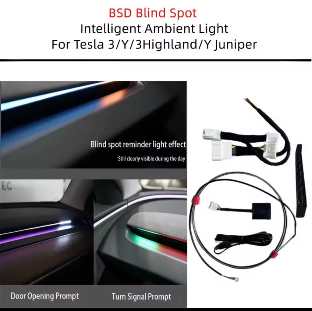 Bande LED BSD pour Tesla 3/Y AMD, Autos : Pièces & Accessoires, Enlèvement ou Envoi, Neuf