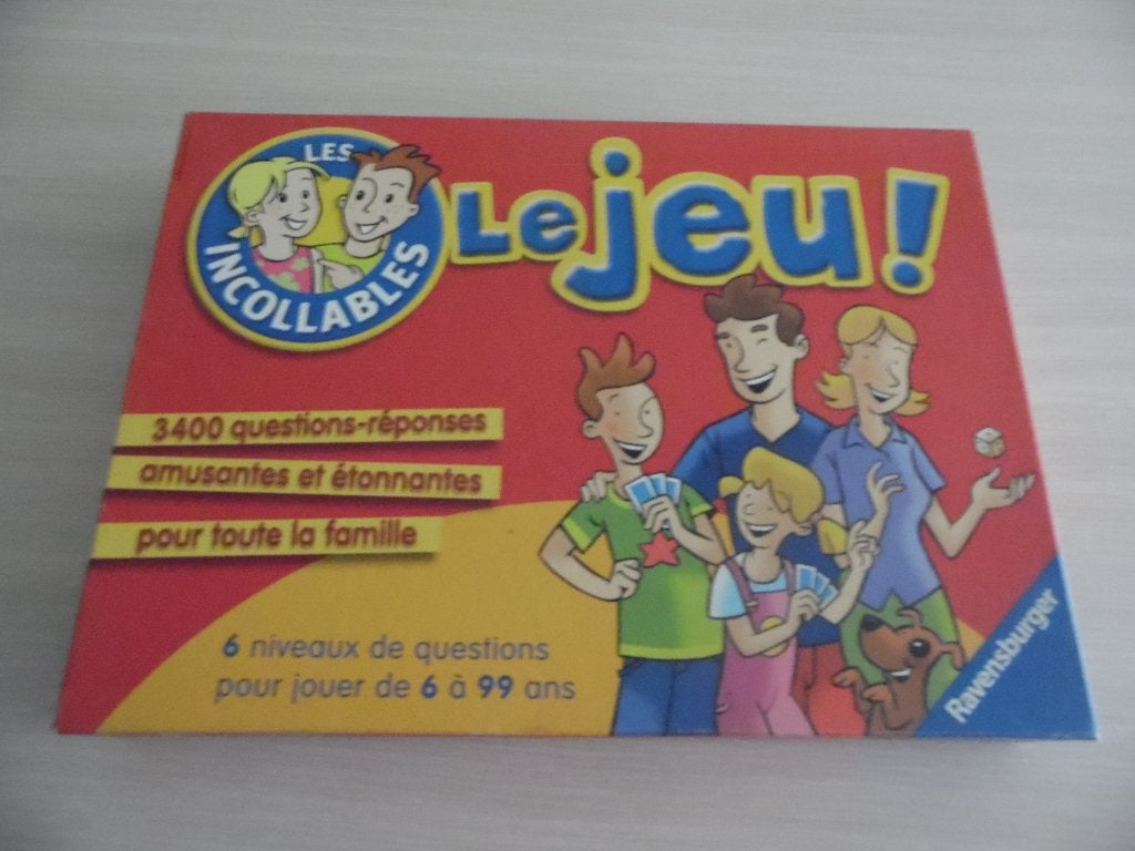 LES INCOLLABLES LE JEU !      RAVENSBURGER, Enlèvement ou Envoi, Comme neuf, Découverte