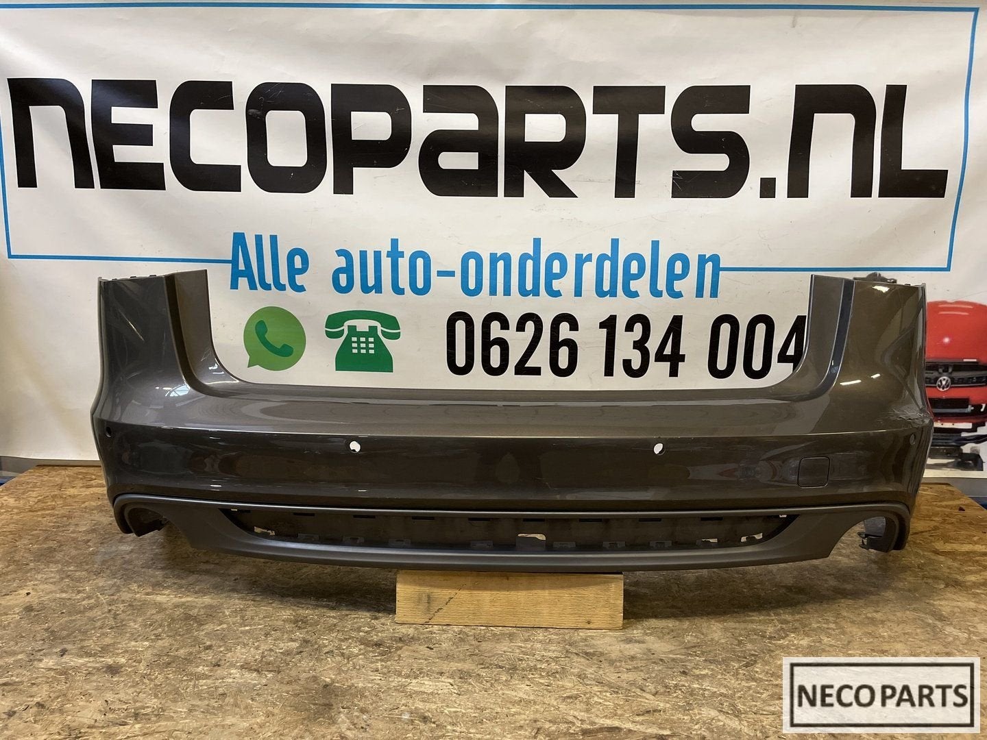 AUDI A6 C7 4G S-LINE BUMPER ACHTERBUMPER ORIGINEEL, Gebruikt, -, -, Achter