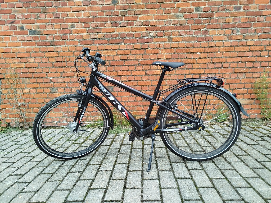 PUKY Cyke 24 Light zwart - 3 versnellingen, in nette staat, Ophalen, Velgrem, Puky, Handrem