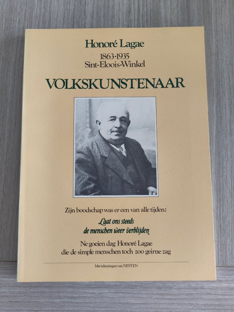 Honoré Lagae Volkskunstenaar - uniek complete set, Ophalen of Verzenden, Overige onderwerpen, K.B.G. Sint-Eloois-Winkel, Zo goed als nieuw