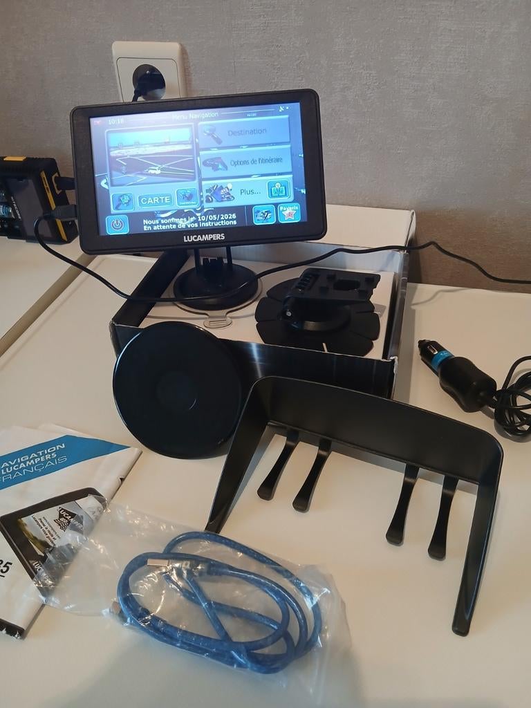 GPS LUCAMPERS CC-735, Caravans en Kamperen, Tenten, Ophalen, Zo goed als nieuw