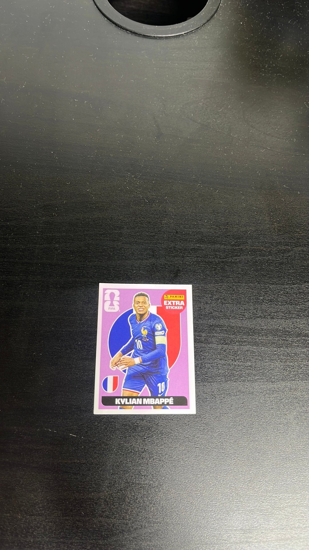 Extra sticker Kylian Mbappe, Ophalen