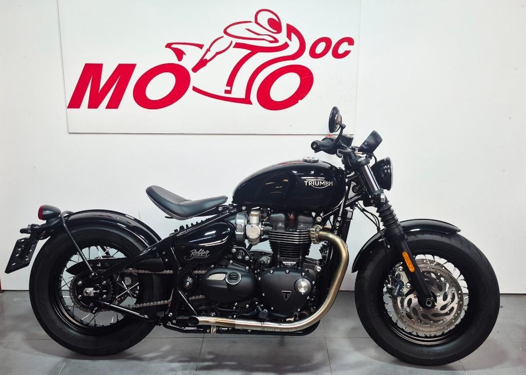 TRIUMPH BOBBER ***MOTODOC.BE***, Motoren, Motoren | Triumph, Bedrijf, Naked bike, meer dan 35 kW, 2 cilinders, Motorrijbewijs A