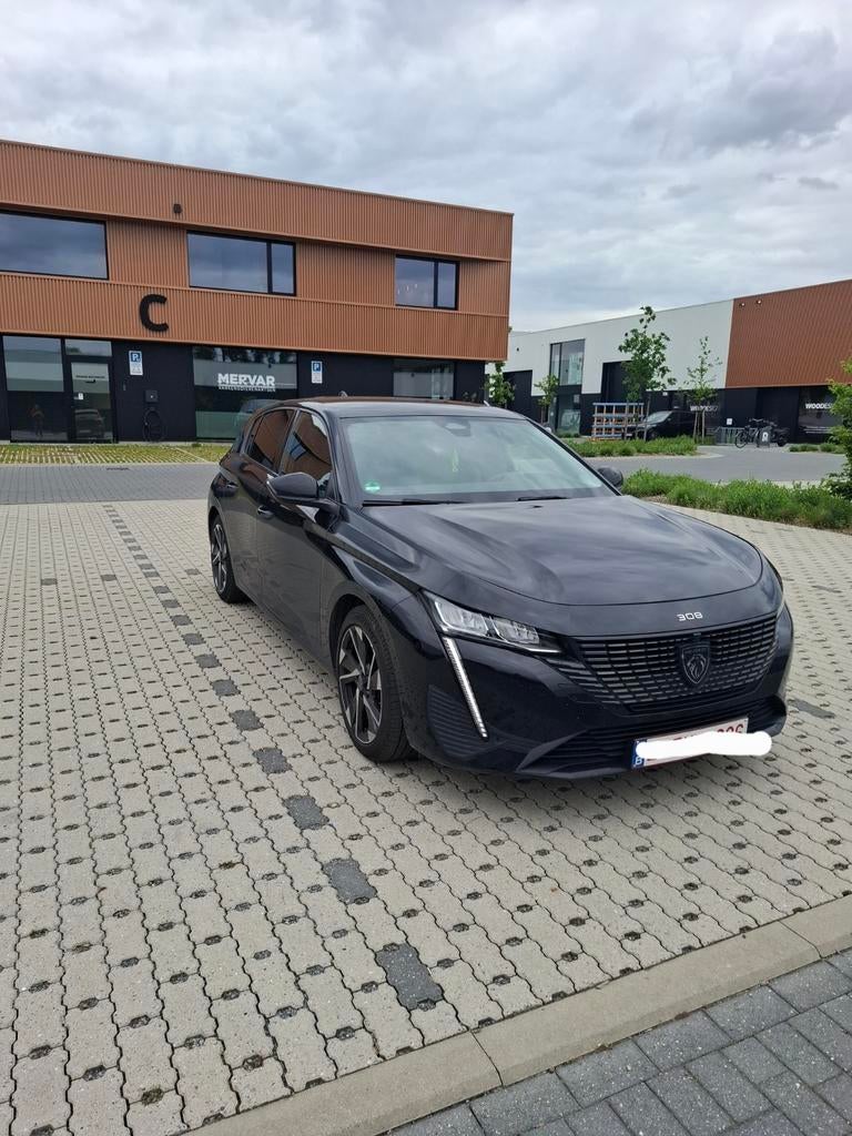 Peugeot 308 1.2 allure pack, Auto's, Seat, Voorwielaandrijving, Lichtsensor, Leder en Stof, Zwart