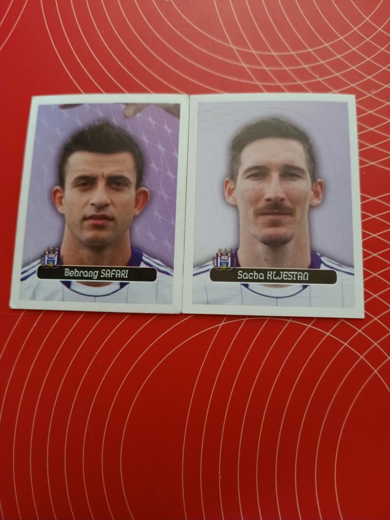 Stickers Safari en Kljestan Anderlecht 2013 Foot, Enlèvement ou Envoi