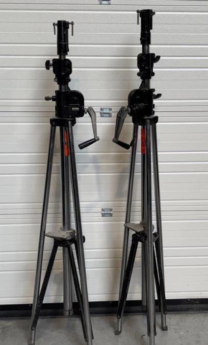 2x Statieven Merk Manfrotto 120 eur, Muziek en Instrumenten, Overige Muziek en Instrumenten, Ophalen, Gebruikt