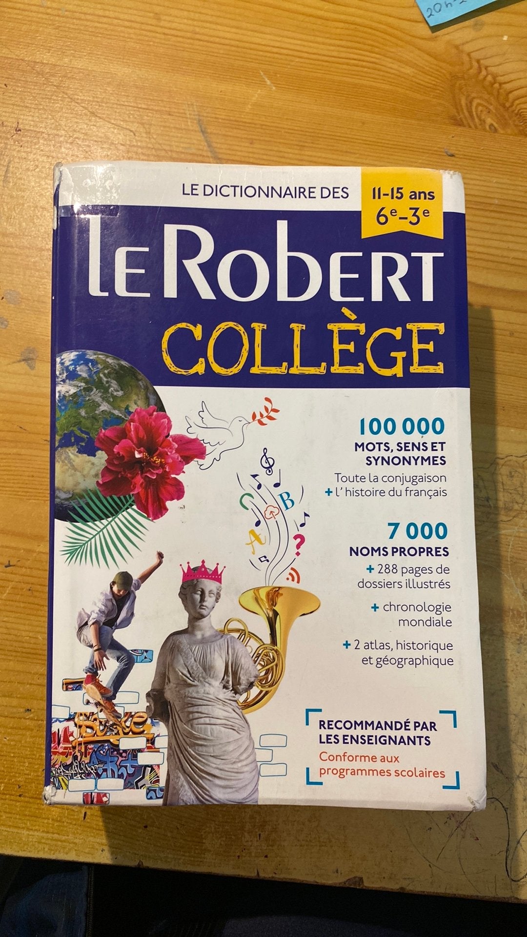 Dictionnaire Le Robert Collège, Enlèvement, Comme neuf, Français