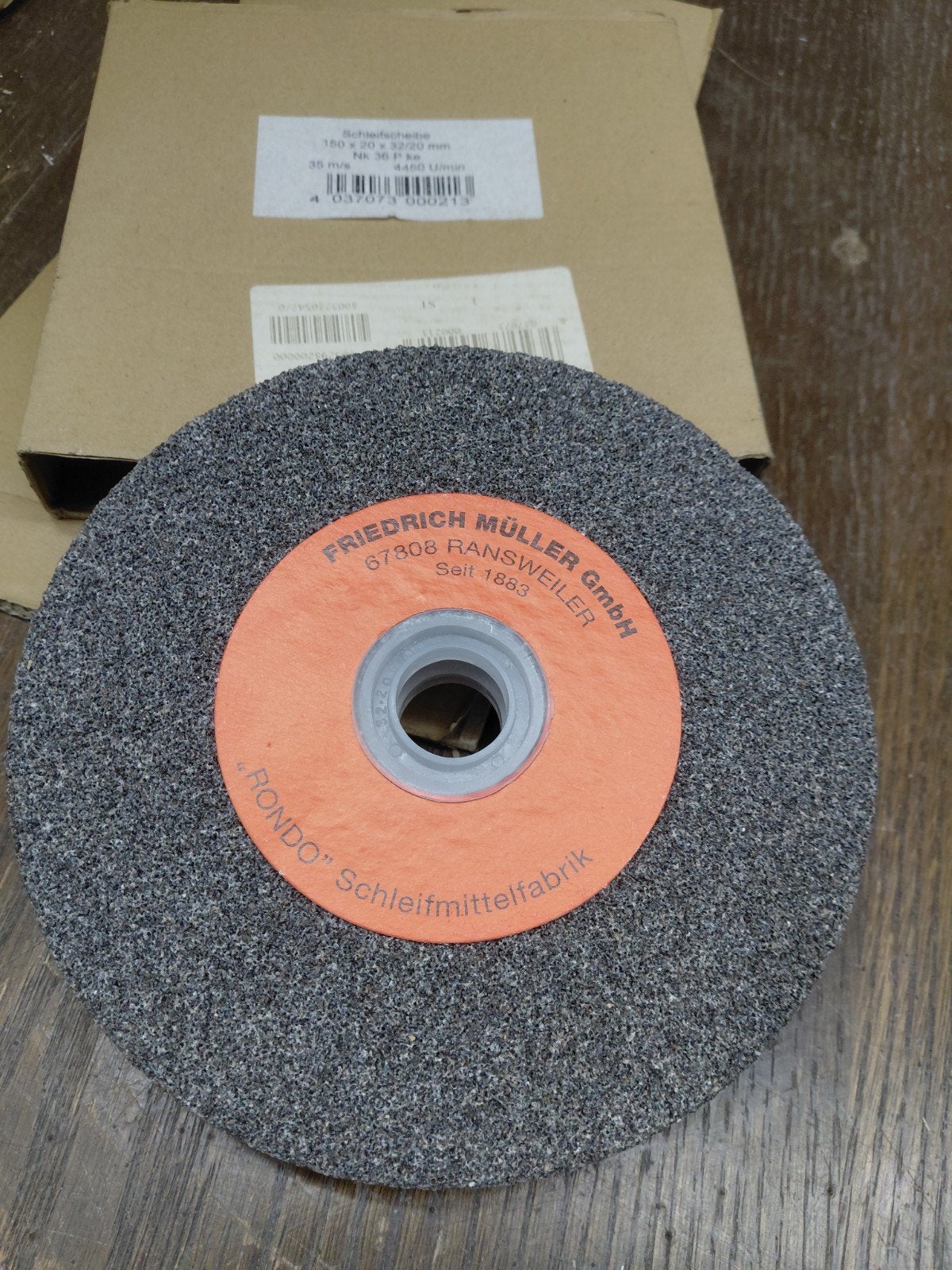 slijpsteen 150mm x 20 mm, Ophalen of Verzenden, Nieuw, Werkbankslijpmachine