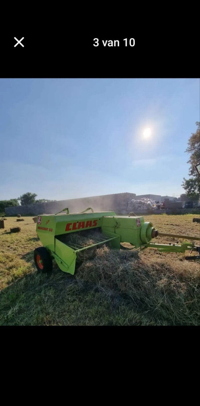 Kleine balen pers Claas Markant, Zakelijke goederen, Landbouw | Werktuigen, Ophalen