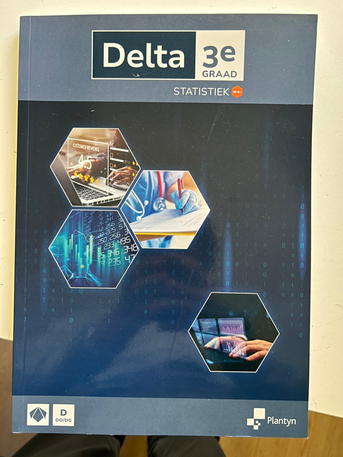 Wiskunde delta 3e graad - Statistiek, Boeken, Ophalen of Verzenden, Zo goed als nieuw