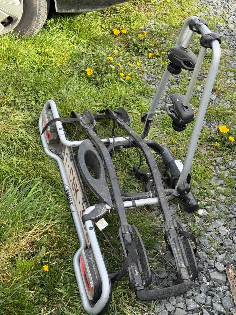 THULE fietsenrek (2), Ophalen, Gebruikt, Brede banden, 2 fietsen