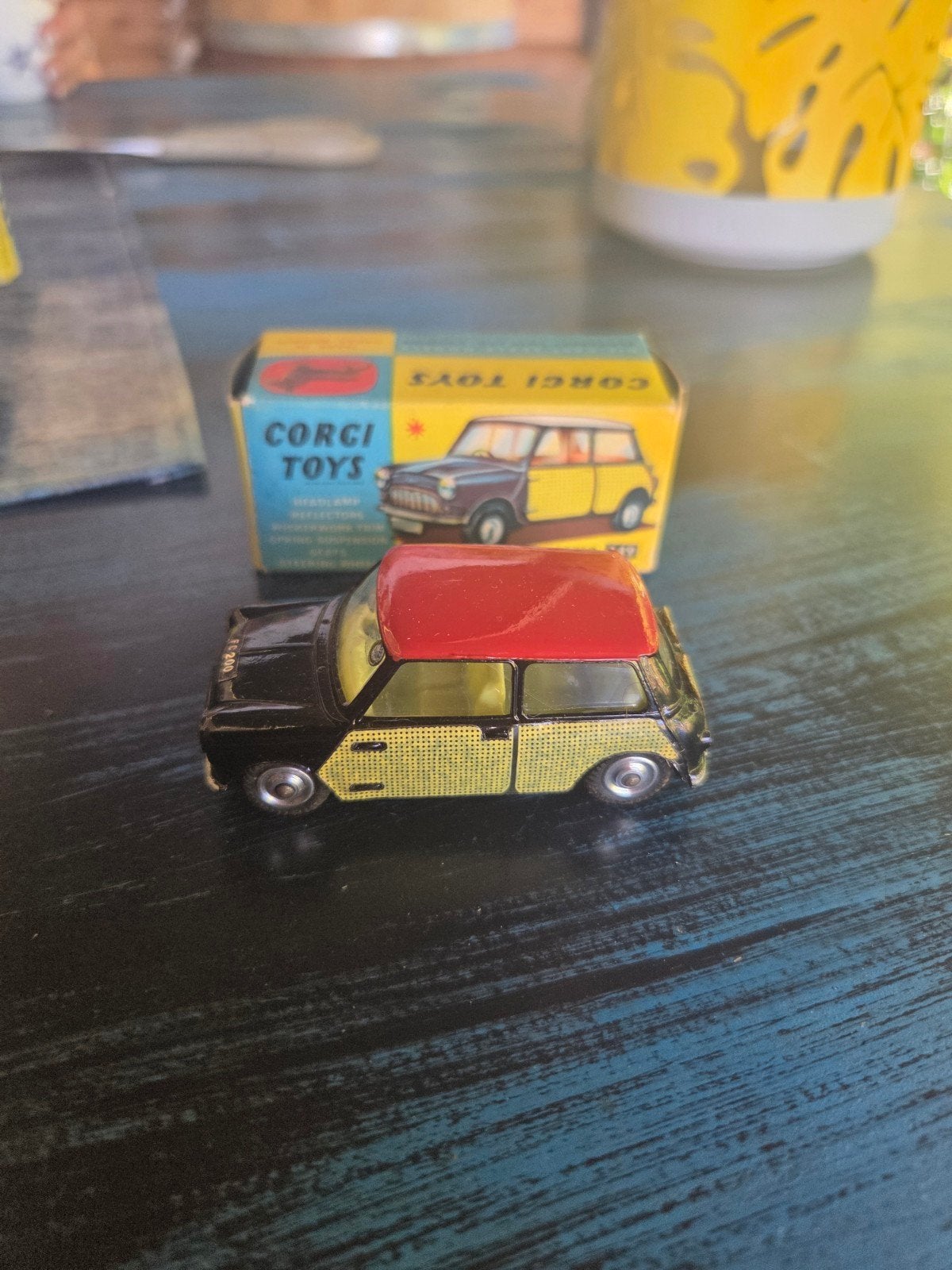 JOUETS CORGI #249 MINI COOPER WICKERWORK PERFECT+BOÎTE ORIGI, Enlèvement ou Envoi