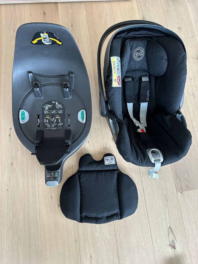 Cybex cloud Z platinum + isofix base, Ophalen, Zo goed als nieuw, Overige merken, Isofix