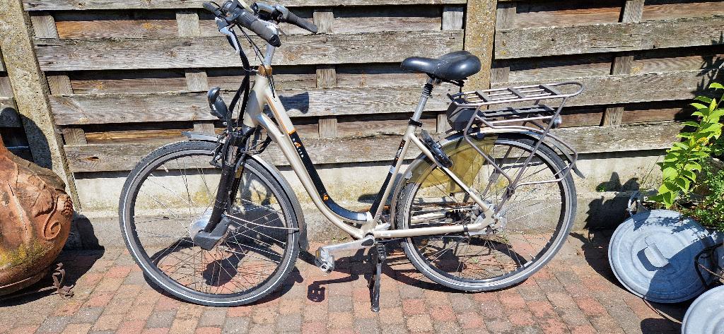 Elektrische Damesfiets, Ophalen, Sparta, Gebruikt, Velgrem