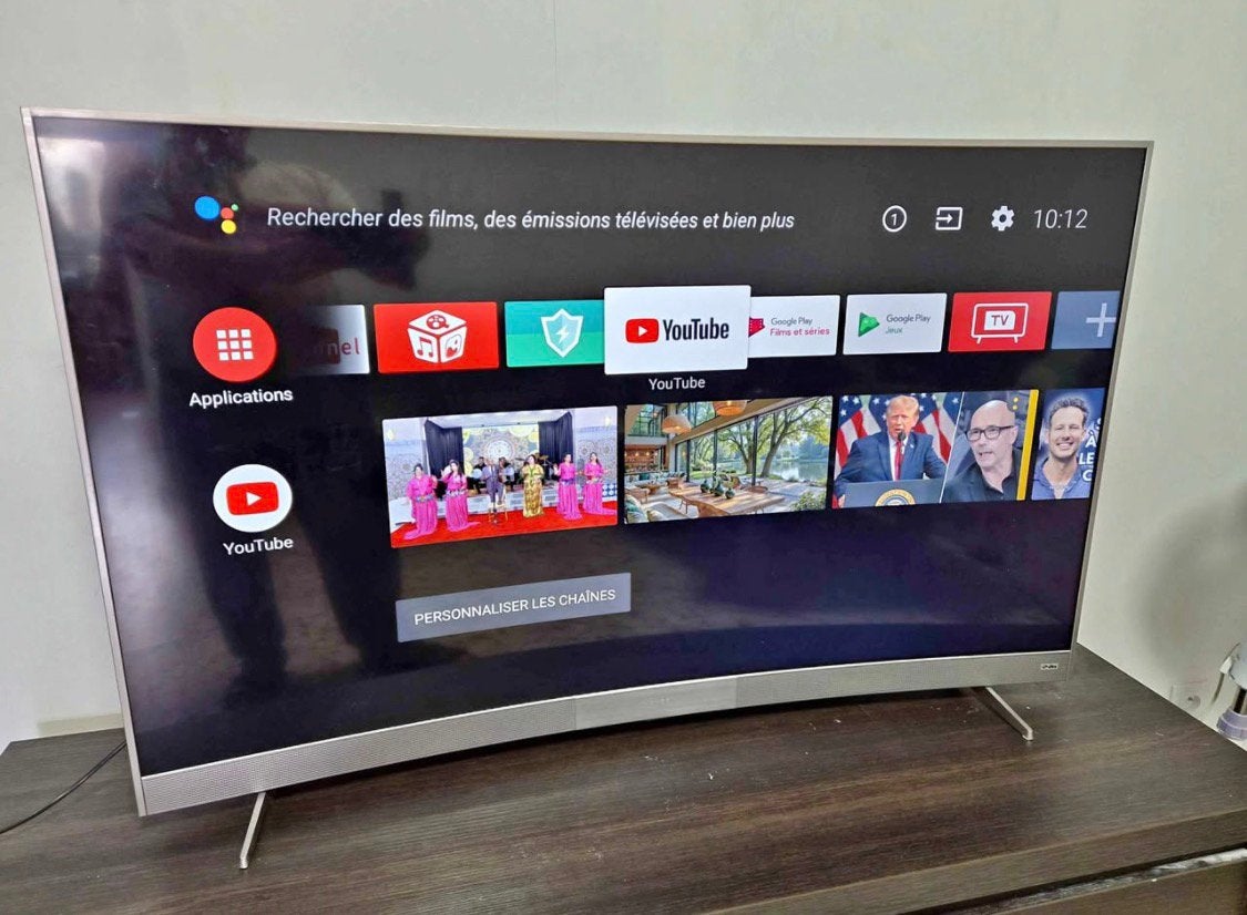 Smart tv thomson 55 inch ils veux plus cest allume, Enlèvement ou Envoi, Comme neuf, Smart TV