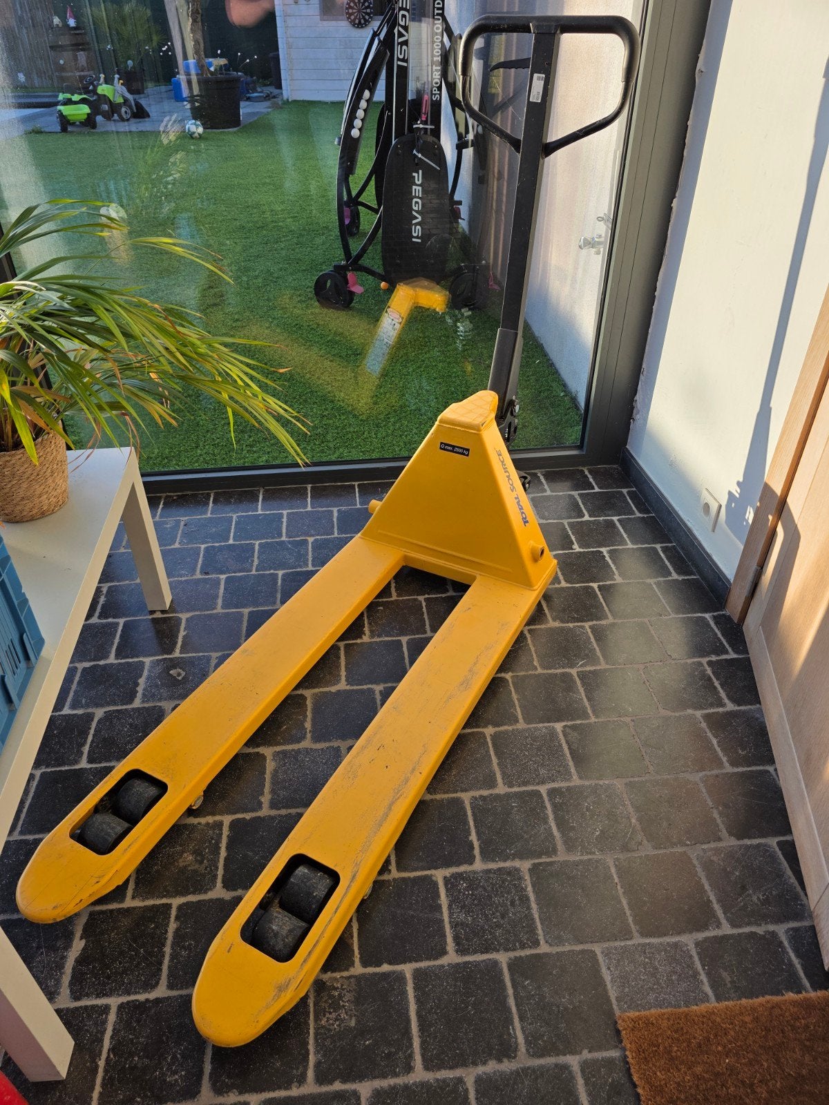 transpallet max 2500kg, Ophalen, Gebruikt