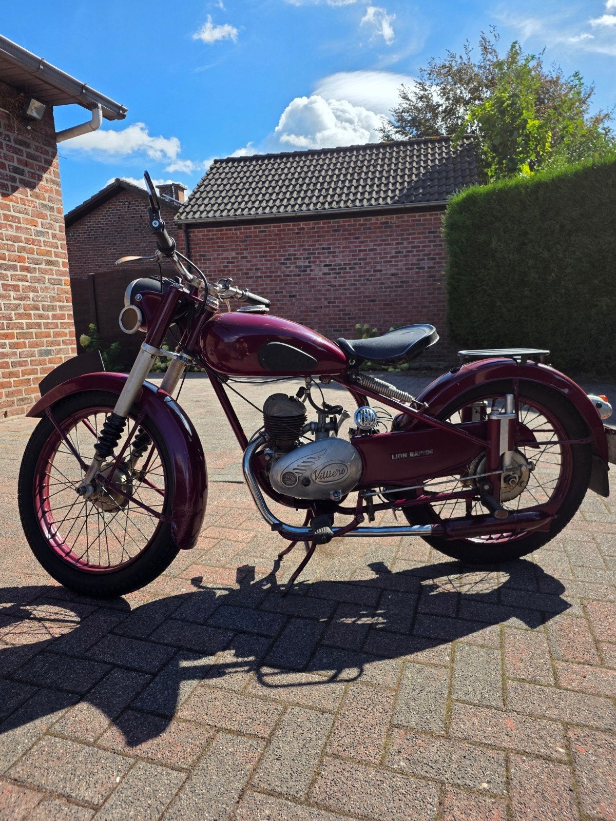 motor villiers salira 125cc 1954, Motoren, Ophalen