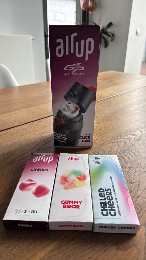 Gourde Air Up édition limitée avec trois paquets de 3 pods, Sport en Fitness, Drinkbussen, Ophalen of Verzenden, Nieuw