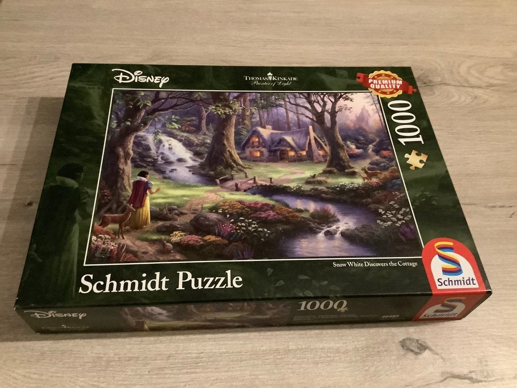 Puzzle Disney Blanche-Neige (1000 pièces), Enlèvement ou Envoi, 500 à 1500 pièces, Comme neuf, Puzzle