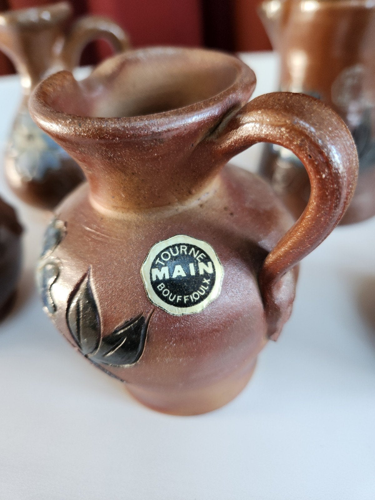 lot de 5 petites cruches de Bouffioulx, Enlèvement ou Envoi
