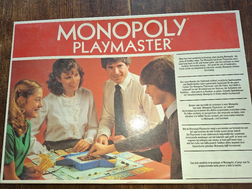 MONOPOLY PLAYMASTER, Cinq joueurs ou plus, Enlèvement ou Envoi, Utilisé, Hasbro