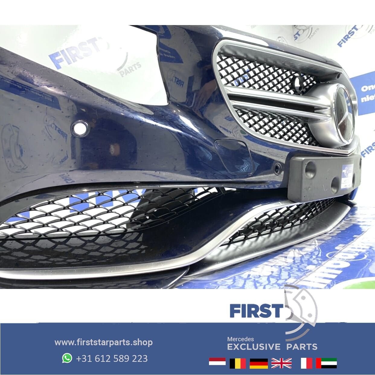 W217 C217 A217 S63 S65 AMG VOORBUMPER COMPLEET Mercedes S KL, Gebruikt, -, Voor, Ophalen of Verzenden