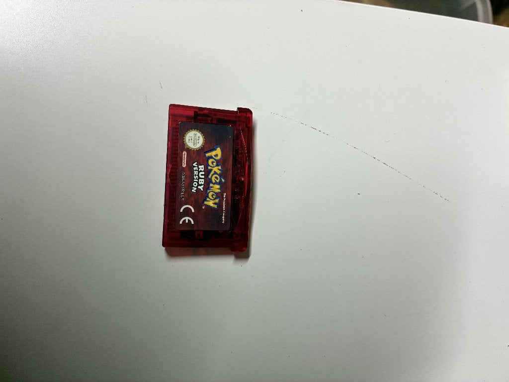 POKEMON RUBY Gameboy Advanced Game, Games en Spelcomputers, Ophalen of Verzenden, Zo goed als nieuw