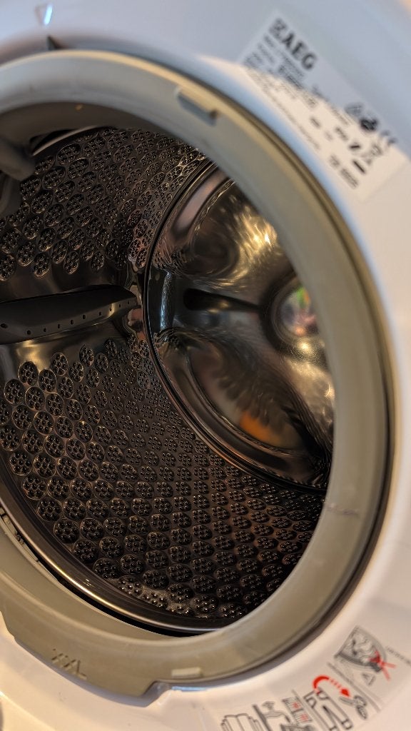 AEG Lavamat Turbo – Was-droogcombinatie (8kg/6kg), 6 à 8 kg, Enlèvement, Utilisé, 85 à 90 cm