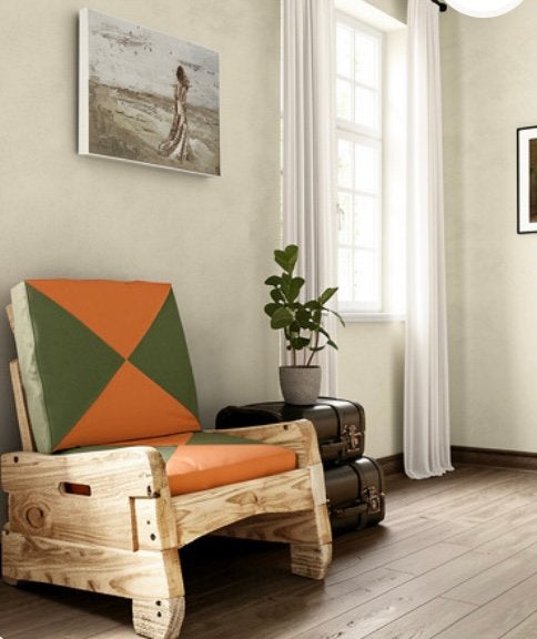 Peinture abstraite atmosphérique Mk Art, Enlèvement ou Envoi