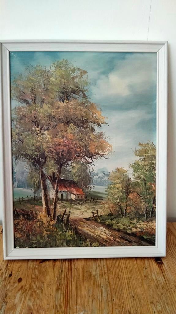 Prachtig schilderij, Origineel kunstwerk, Antiek en Kunst, Kunst | Schilderijen | Klassiek, Ophalen of Verzenden